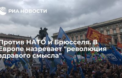 Против НАТО и Брюсселя. В Европе назревает "революция здравого смысла"