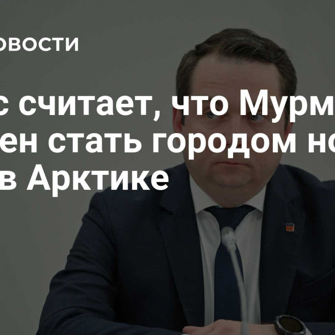 Чибис считает, что Мурманск должен стать городом номер один в Арктике