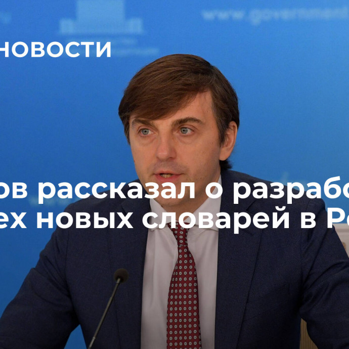 Кравцов рассказал о разработке четырех новых словарей в России