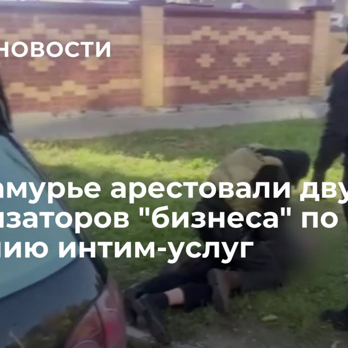 В Приамурье арестовали двух организаторов 