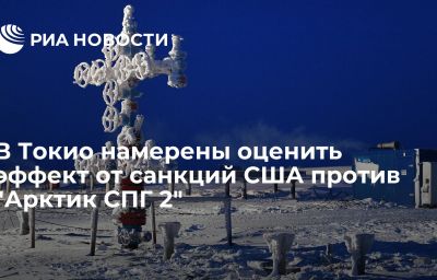 В Токио намерены оценить эффект от санкций США против "Арктик СПГ 2"