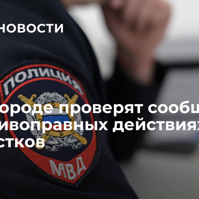 В Белгороде проверят сообщения о противоправных действиях подростков