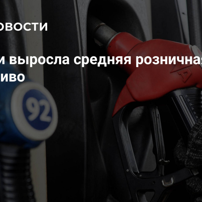 В России выросла средняя розничная цена на дизтопливо