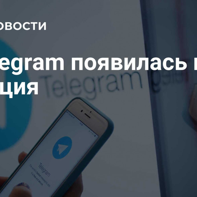 В Telegram появилась новая функция