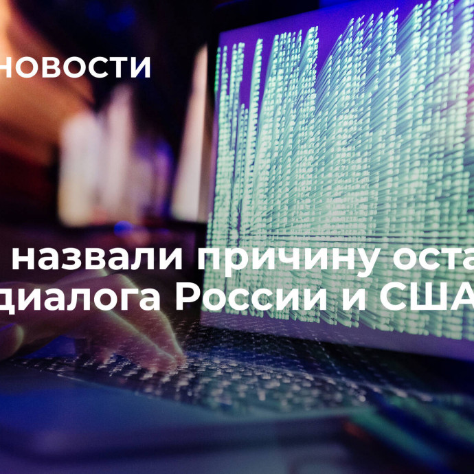 В МИД назвали причину остановки кибердиалога России и США