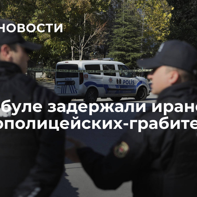 В Стамбуле задержали иранских псевдополицейских-грабителей