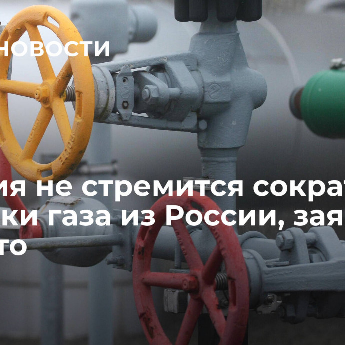 Венгрия не стремится сократить поставки газа из России, заявил Сийярто