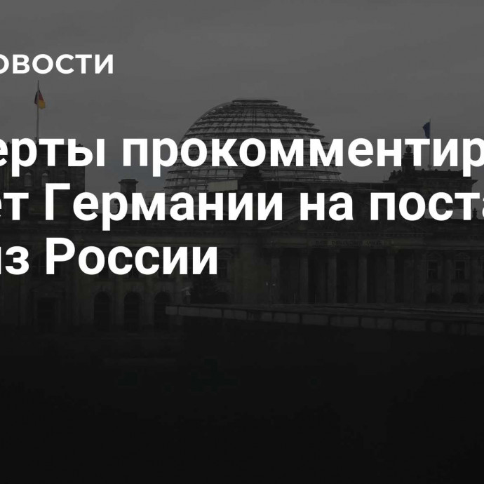 Эксперты прокомментировали запрет Германии на поставки СПГ из России