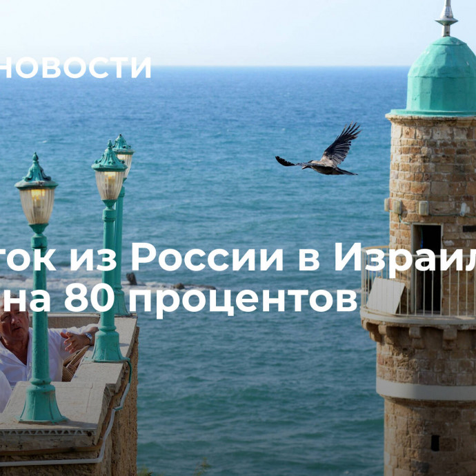 Турпоток из России в Израиль вырос на 80 процентов