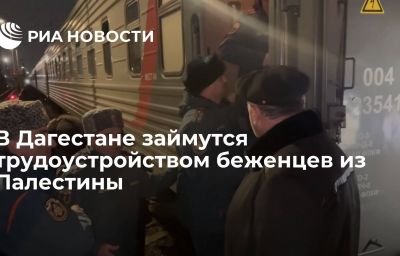 В Дагестане займутся трудоустройством беженцев из Палестины