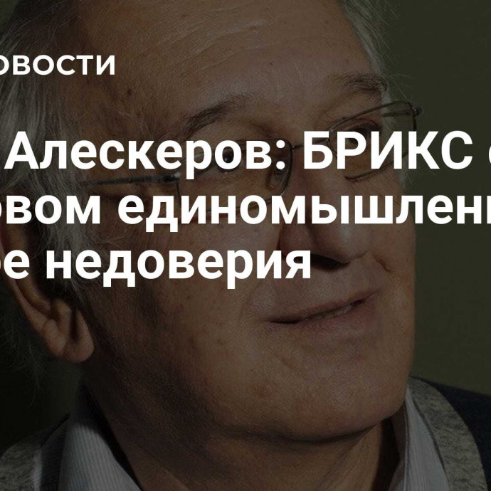 Фуад Алескеров: БРИКС стал островом единомышленников в море недоверия