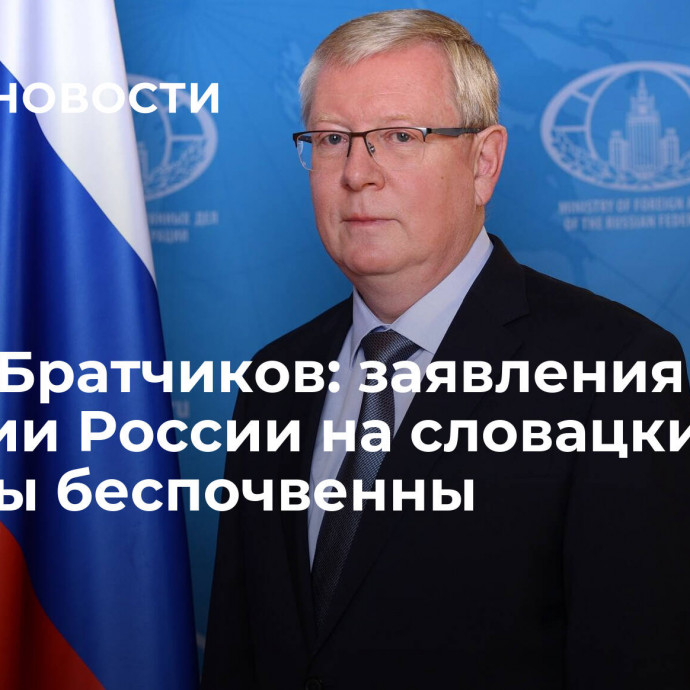 Игорь Братчиков: заявления о влиянии России на словацкие выборы беспочвенны