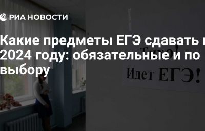 Какие предметы ЕГЭ сдавать в 2024 году: обязательные и по выбору