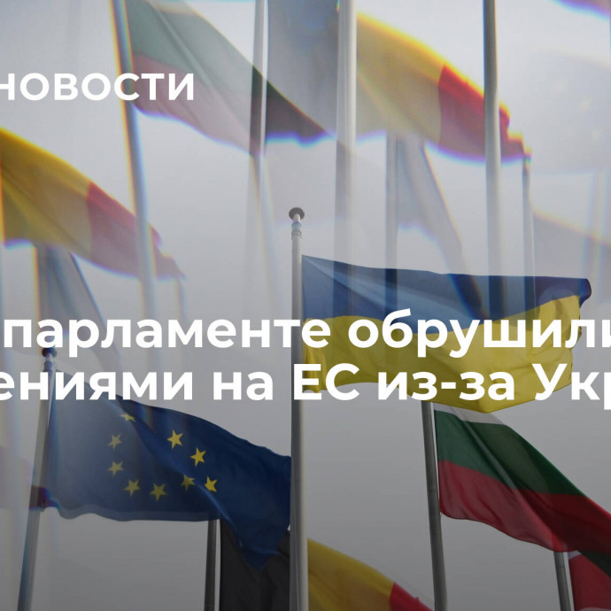 В Европарламенте обрушились с обвинениями на ЕС из-за Украины