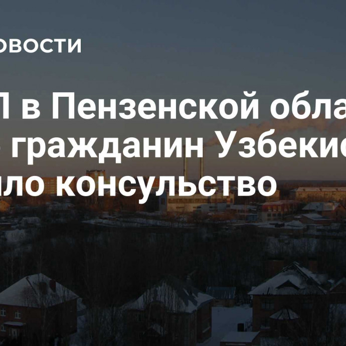 В ДТП в Пензенской области погиб гражданин Узбекистана, заявило консульство