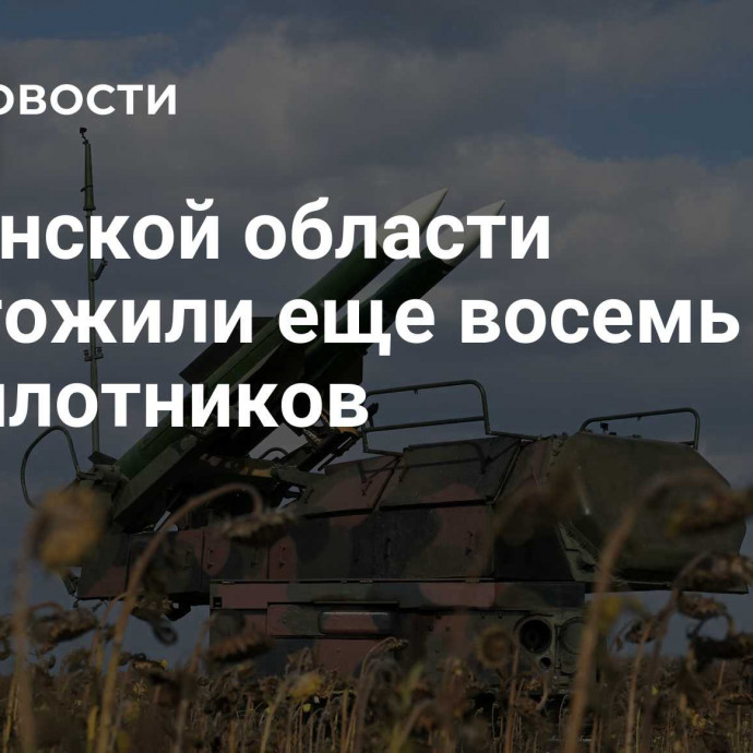 В Брянской области уничтожили еще восемь беспилотников