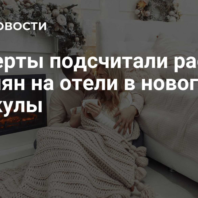 Эксперты подсчитали расходы россиян на отели в новогодние каникулы