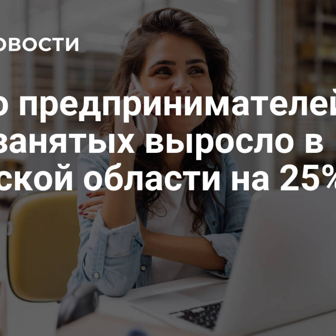 Число предпринимателей и самозанятых выросло в Амурской области на 25%