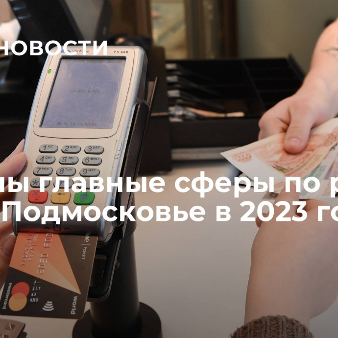 Названы главные сферы по росту МСП в Подмосковье в 2023 году