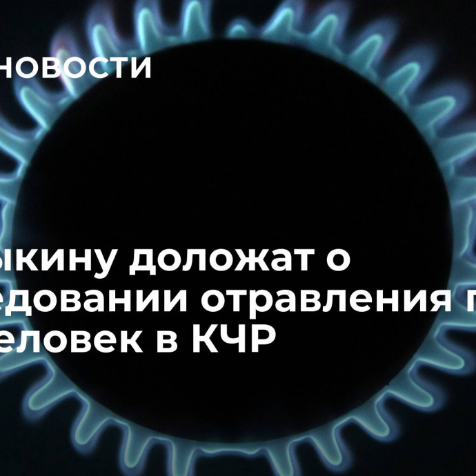 Бастрыкину доложат о расследовании отравления газом двух человек в КЧР