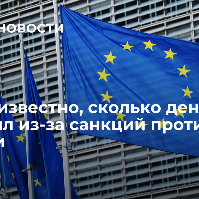 Стало известно, сколько денег ЕС потерял из-за санкций против России