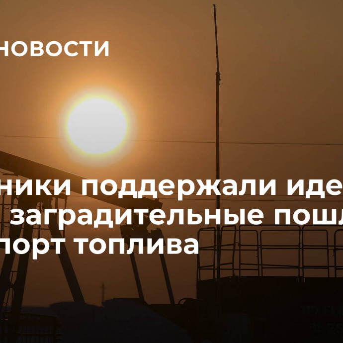 Нефтяники поддержали идею ввести заградительные пошлины на экспорт топлива