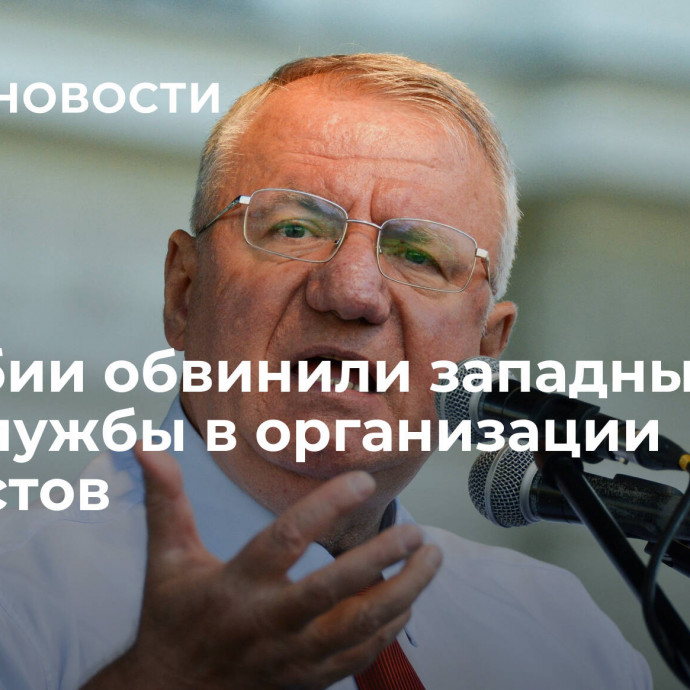 В Сербии обвинили западные спецслужбы в организации протестов