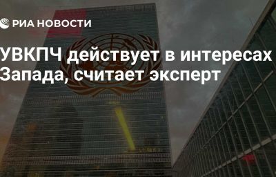 УВКПЧ действует в интересах Запада, считает эксперт