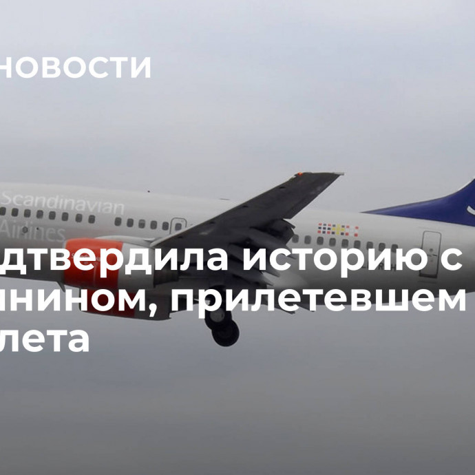 SAS подтвердила историю с россиянином, прилетевшем в США без билета