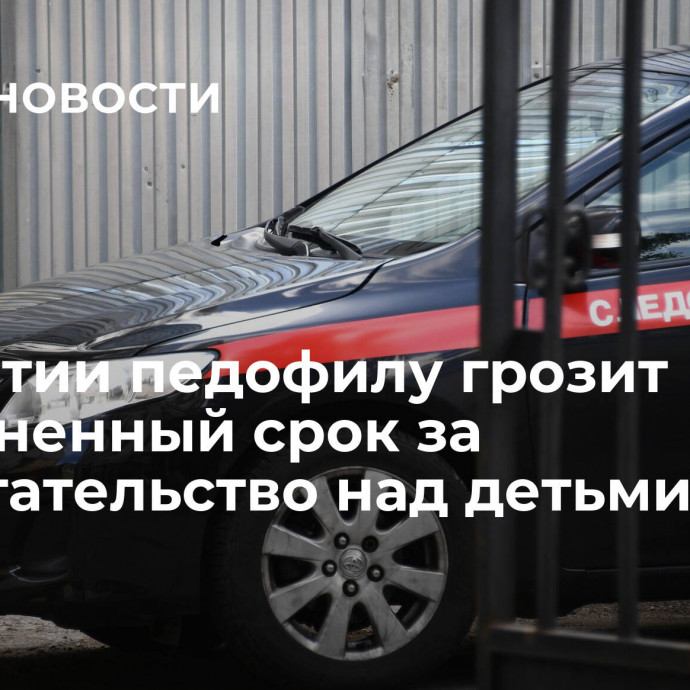 В Бурятии педофилу грозит пожизненный срок за надругательство над детьми