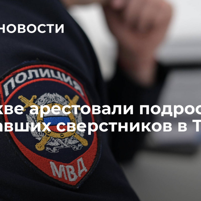 В Москве арестовали подростков, избивавших сверстников в ТЦ