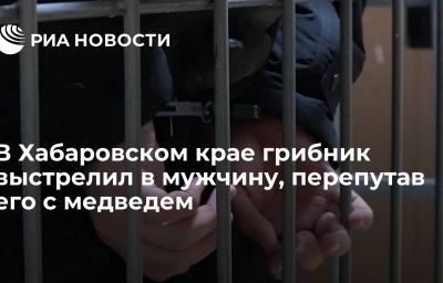 В Хабаровском крае грибник выстрелил в мужчину, перепутав его с медведем