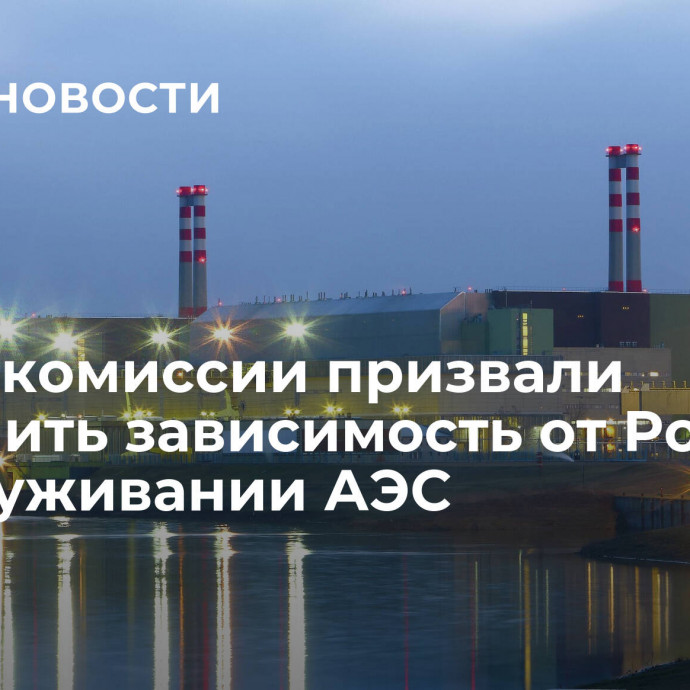 В Еврокомиссии призвали устранить зависимость от России в обслуживании АЭС