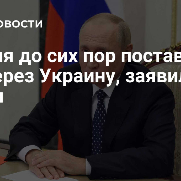 Россия до сих пор поставляет газ через Украину, заявил Путин