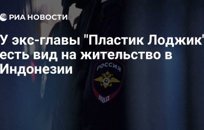 У экс-главы "Пластик Лоджик" есть вид на жительство в Индонезии