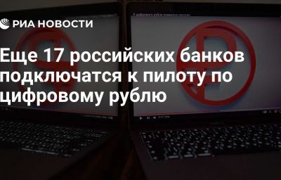 Еще 17 российских банков подключатся к пилоту по цифровому рублю