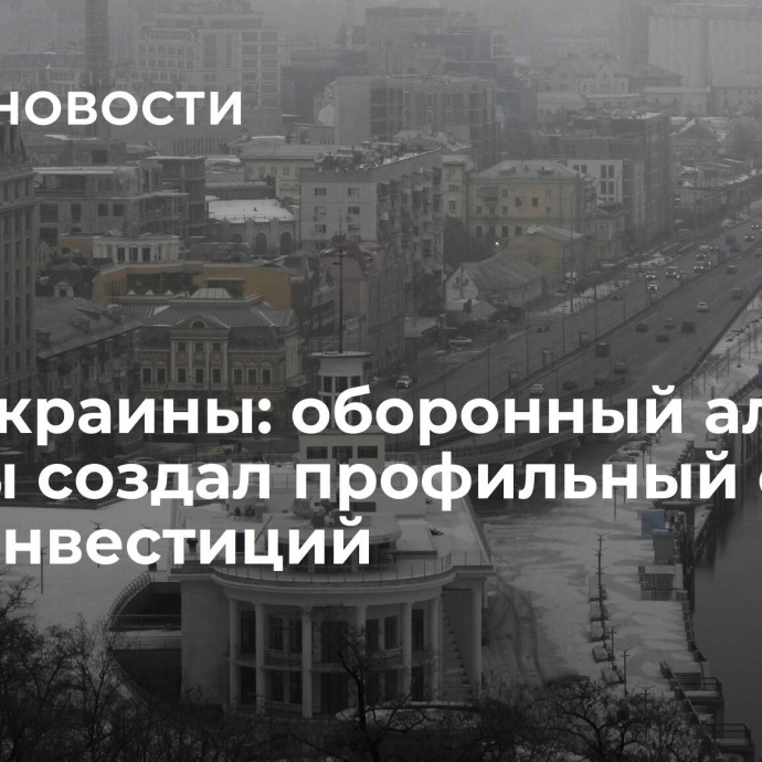 МВД Украины: оборонный альянс страны создал профильный союз ради инвестиций