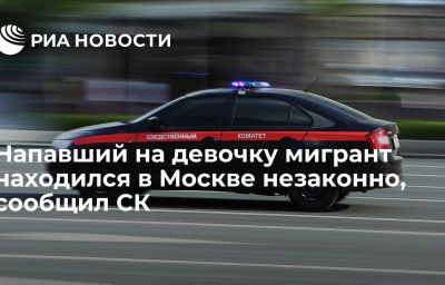 Напавший на девочку мигрант находился в Москве незаконно, сообщил СК