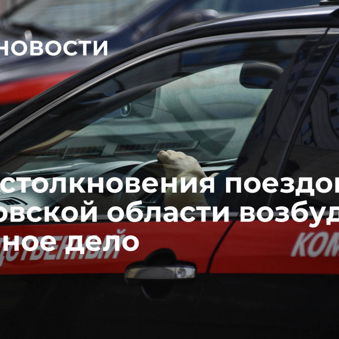 После столкновения поездов в Ульяновской области возбудили уголовное дело