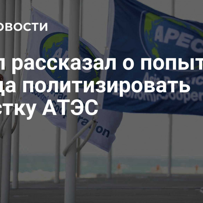 Посол рассказал о попытках Запада политизировать повестку АТЭС