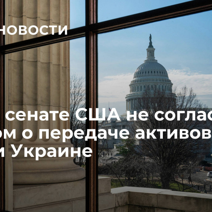 СМИ: в сенате США не согласны с законом о передаче активов России Украине