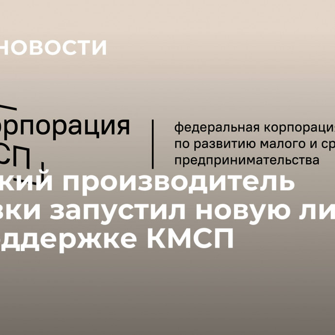 Пермский производитель упаковки запустил новую линию при поддержке КМСП