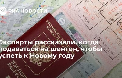 Эксперты рассказали, когда подаваться на шенген, чтобы успеть к Новому году