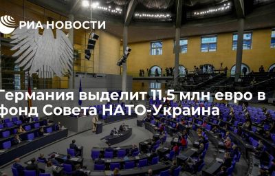 Германия выделит 11,5 млн евро в фонд Совета НАТО-Украина