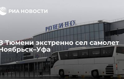 В Тюмени экстренно сел самолет Ноябрьск–Уфа