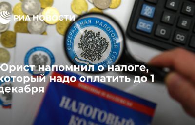 Юрист напомнил о налоге, который надо оплатить до 1 декабря