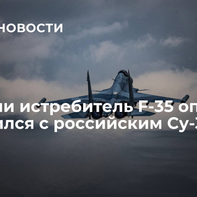 В Сирии истребитель F-35 опасно сблизился с российским Су-35