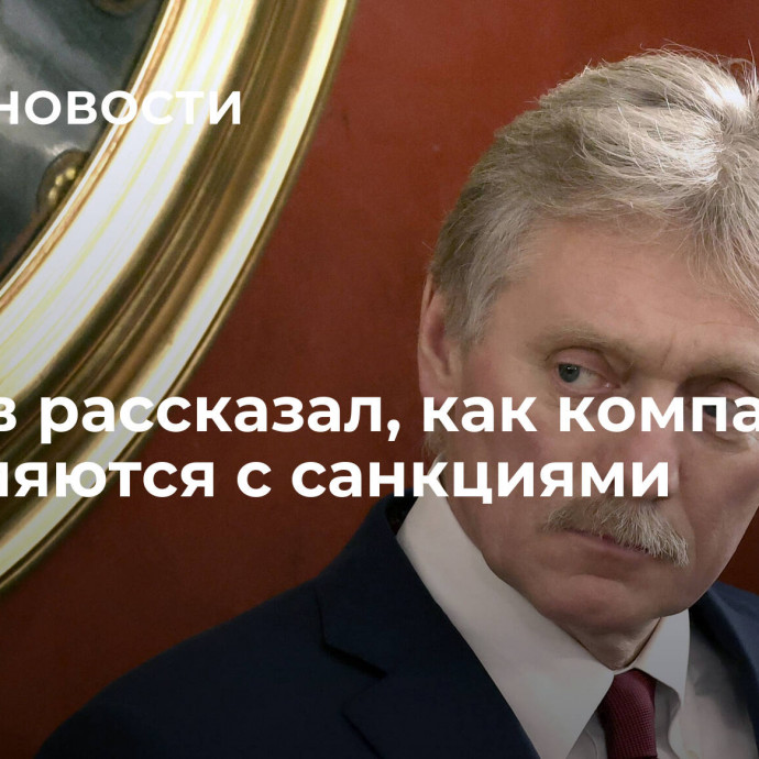 Песков рассказал, как компании справляются с санкциями