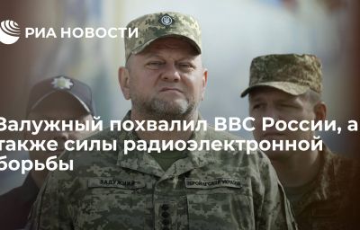 Залужный похвалил ВВС России, а также силы радиоэлектронной борьбы