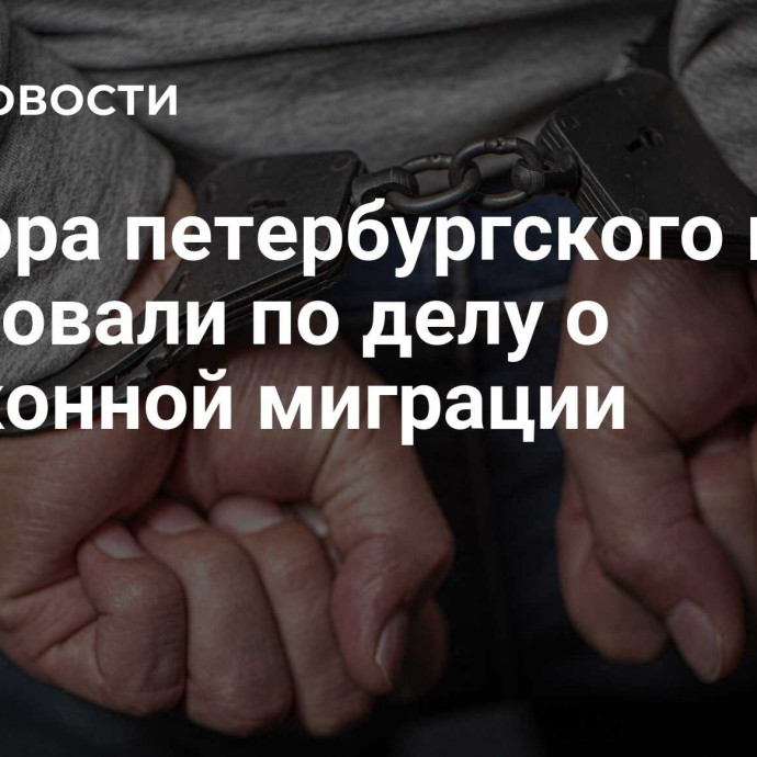 Ректора петербургского вуза арестовали по делу о незаконной миграции